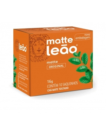 LEAO CHA MATTE SAQ. ORIGINAL 10 SAQ / 16G