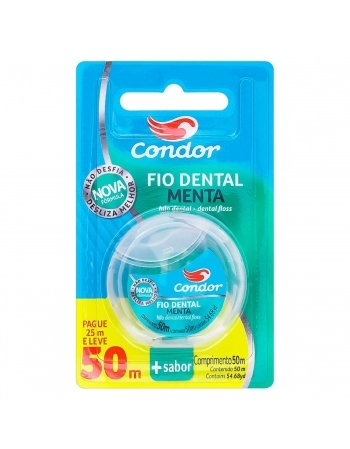 CONDOR HIG FIO DENTAL MENTA LV50M P25M / 3416