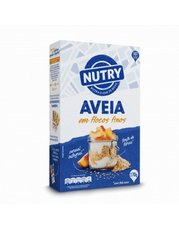 NUTRY AVEIA FLOCOS FINOS 170G