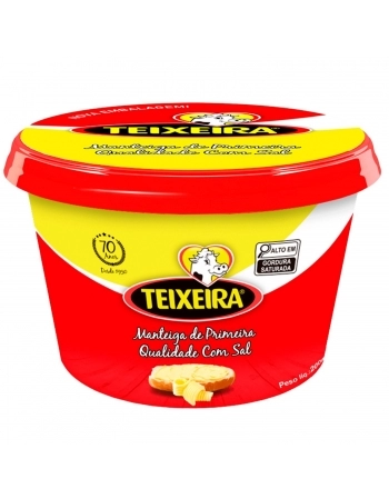 TEIXEIRA MANTEIGA POTE C/ SAL 200G