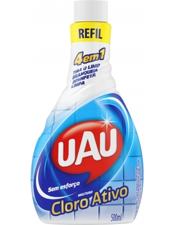 INGLEZA LP CLORO ATIVO UAU 4 EM 1 REFIL 500ML