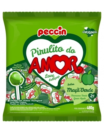PECCIN PIRULITO 480G MACA VERDE DO AMOR