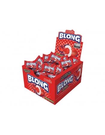 PECCIN CHICLE BLONG MORANGO DP/40UN