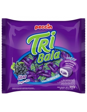 PECCIN BALA TRIBALA 500G UVA