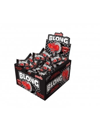 PECCIN CHICLE BLONG BLACK/FRUTAS VERM. DP/40UN