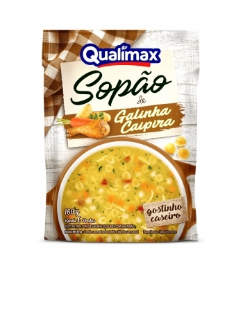 QUALIMAX SOPAO GALINHA CAIPIRA 160G