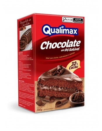 QUALIMAX CHOCOLATE EM PO 32% 200G