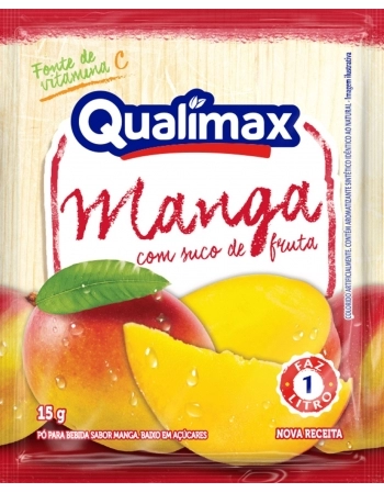 QUALIMAX PO PARA BEBIDA TURMA MANGA 15G