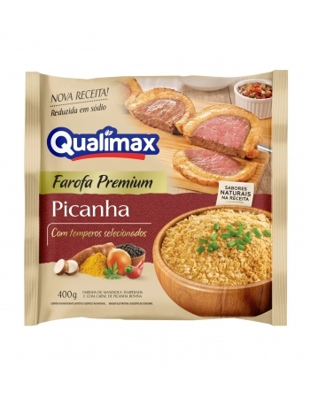 QUALIMAX FAROFA COSTELA 400G