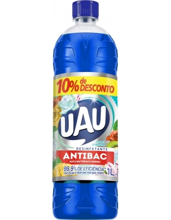 INGLEZA DESINF UAU ANTIBAC FLORES E FRESCOR 1L-10% GTS - CX/15