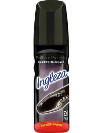INGLEZA LUSTRA CALCADO PRETA 60ML