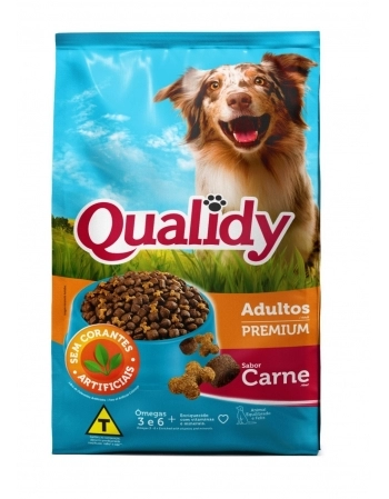 .QUALIDY CAES ADULTO CARNE 1KG