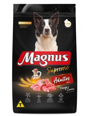 .MAGNUS SUPREME CAES ADULTO FRANGO E CEREAIS 2,5KG