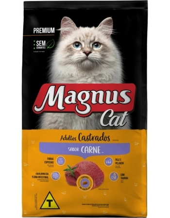 .MAGNUS GATOS ADULTO CASTRADOS CARNE 1KG