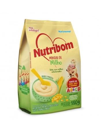 NUTRY MINGAU NUTRIBOM MILHO 180G