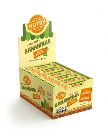 NUTRY DOCE BANANA COM ACUCAR 24X30G