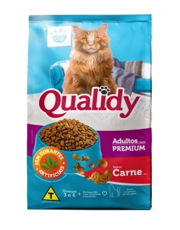 .QUALIDY GATOS ADULTO CARNE 10,1KG