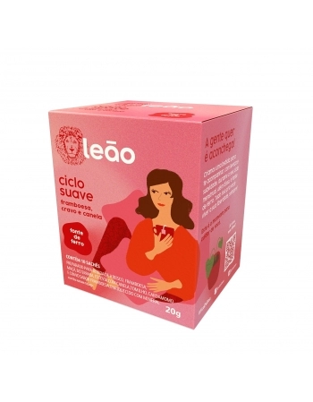 LEAO CHA FASES CICLO SUAVE FRAMBOESA+CRAVO+CANELA 10 SAQ / 20G