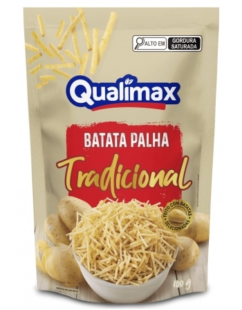 QUALIMAX BATATA PALHA TRADICIONAL 100G