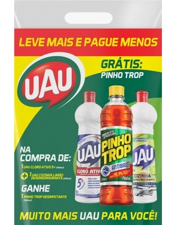 INGLEZA KIT 1 CLORO + 1 DESENGOR / GRATIS PINHO 500ML