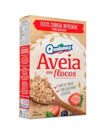 QUALIMAX AVEIA FLOCOS 170G
