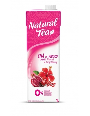EBBA NATURAL TEA CHA 1000ML HIBISCO / ROMA / GOJI BERRY