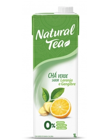EBBA NATURAL TEA CHA 1000ML VERDE / LARANJA / GENGIBRE