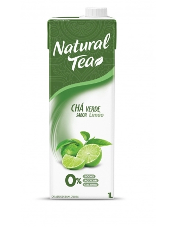 EBBA NATURAL TEA CHA 1000ML VERDE / LIMAO