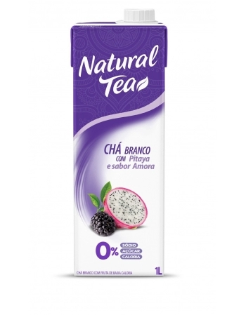 EBBA NATURAL TEA CHA 1000ML BRANCO / PITAYA / AMORA