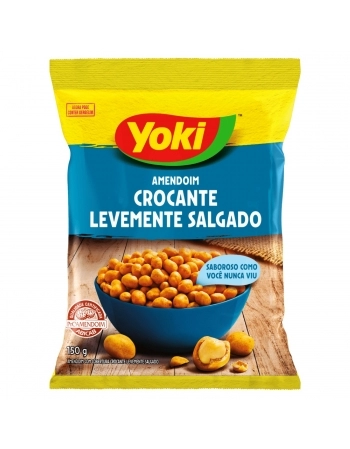 G MILLS YOKI AMENDOIM CROCANTE 150G LEVEMENTE SALGADO