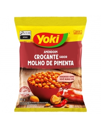 G MILLS YOKI AMENDOIM CROCANTE 150G MOLHO DE PIMENTA