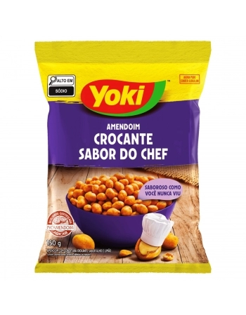 G MILLS YOKI AMENDOIM CROCANTE 150G SABOR DO CHEF