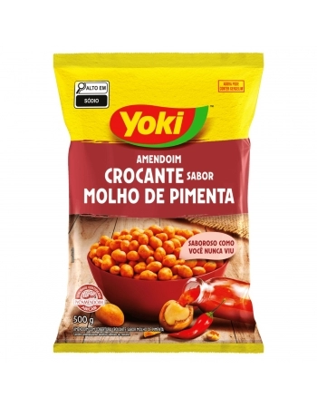 G MILLS YOKI AMENDOIM CROCANTE 500G MOLHO DE PIMENTA