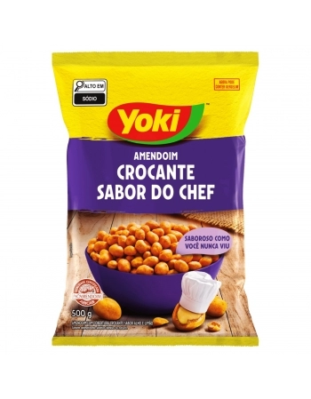 G MILLS YOKI AMENDOIM CROCANTE 500G SABOR DO CHEF