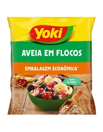 G MILLS YOKI AVEIA FLOCOS 500G