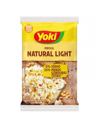 G MILLS YOKI PIPOCA MICRO 50G NATURAL LIGHT