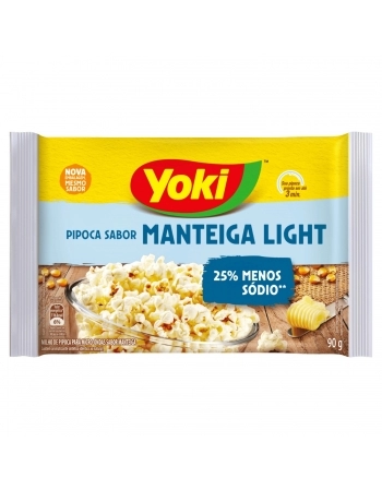 G MILLS YOKI PIPOCA MICRO 90G MANTEIGA LIGHT