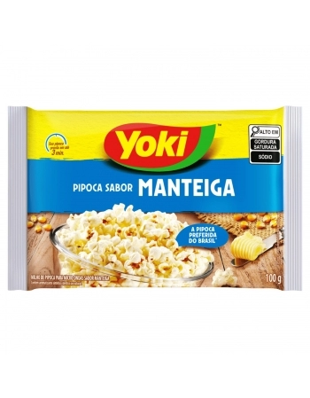 G MILLS YOKI PIPOCA MICRO 100G MANTEIGA