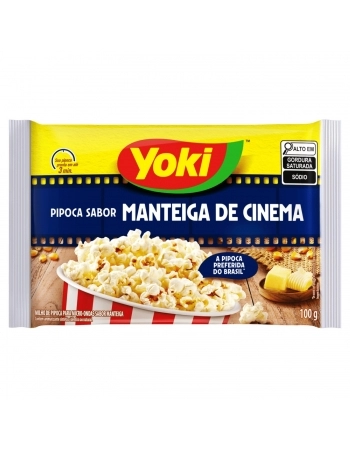 G MILLS YOKI PIPOCA MICRO 100G MANTEIGA DE CINEMA