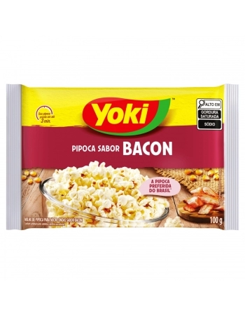 G MILLS YOKI PIPOCA MICRO 100G BACON