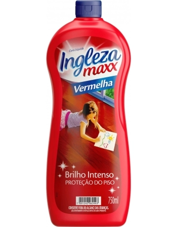INGLEZA CERA LIQUIDA MAXX VERMELHA 750ML