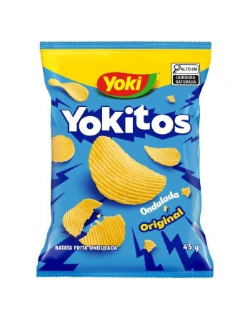 G MILLS YOKITOS BATATA ONDULADA 45G NATURAL