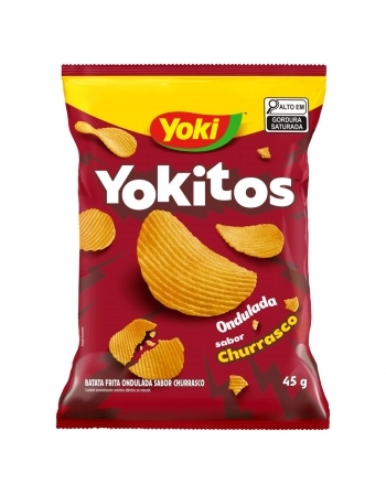 G MILLS YOKITOS BATATA ONDULADA 45G CHURRASCO