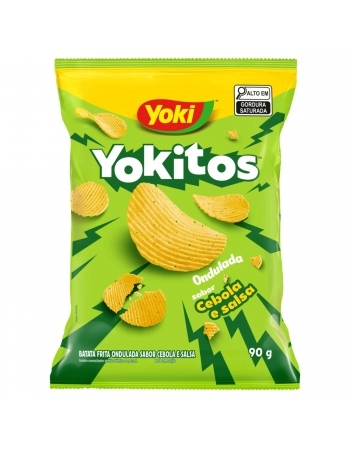 G MILLS YOKITOS BATATA ONDULADA 90G CEBOLSA/SALSA
