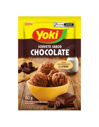 G MILLS YOKI MIST P/ SORVETE CHOCOLATE 150G