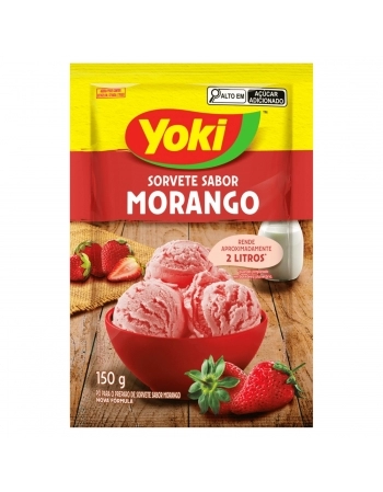 G MILLS YOKI MIST P/ SORVETE MORANGO 150G