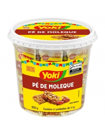 G MILLS YOKI PE DE MOLEQUE POTE 800G