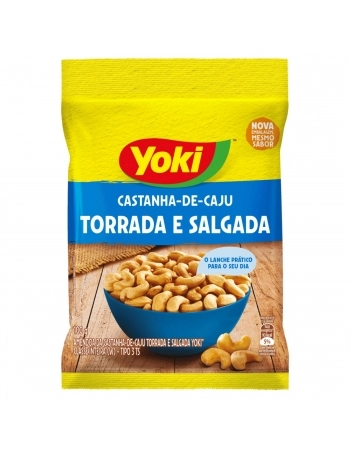 G MILLS YOKI CASTANHA DE CAJU TORR/SALG 100G
