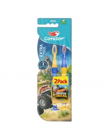 CONDOR HIG ESC DENTE INF HOTWHEELS KIDS-PACK C/2 / 8267-3