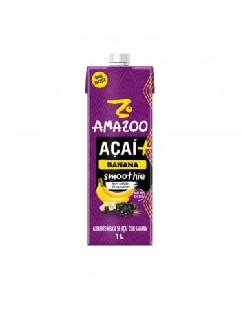 EBBA AMAZOO 1000ML SMOOTHIE ACAI + BANANA ZERO